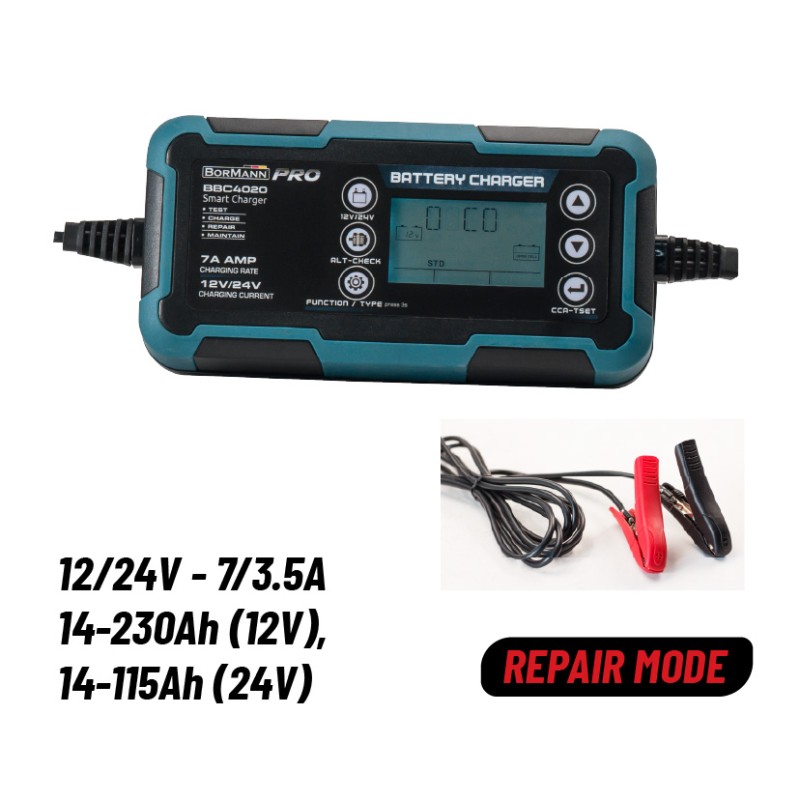 Bormann Φορτιστής-Συντηρητής BBC4020 Pro (037231)