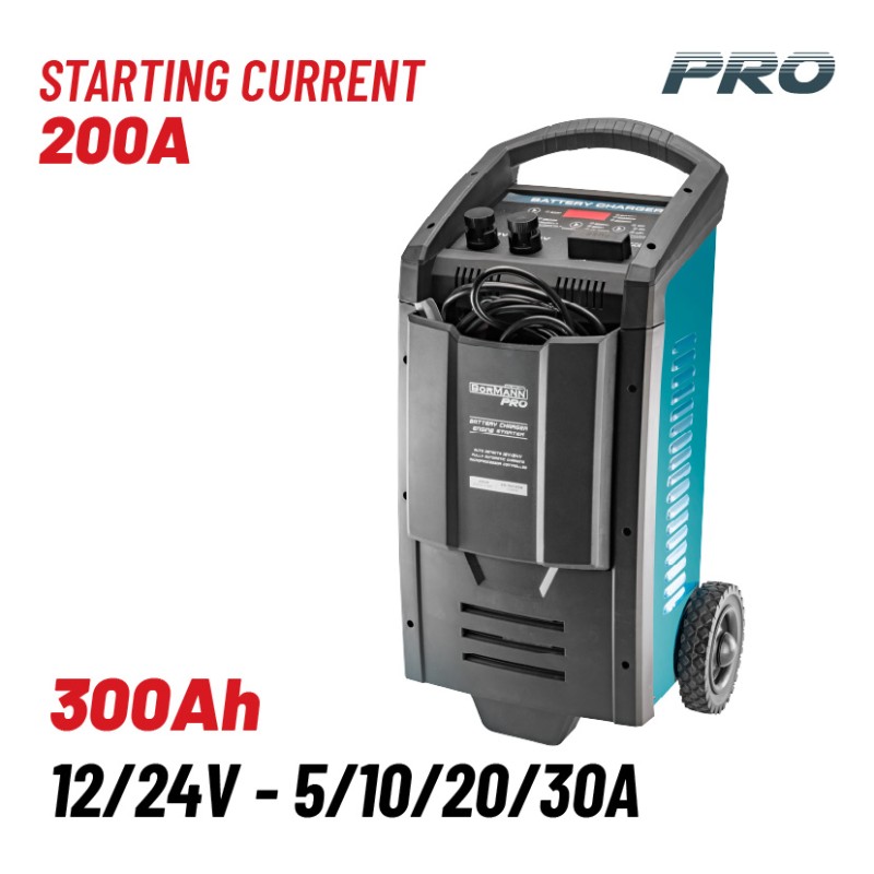 Bormann Φορτιστής Συντηρητής Εκκινητής Μπαταρίας BBC7020 Pro (037279)