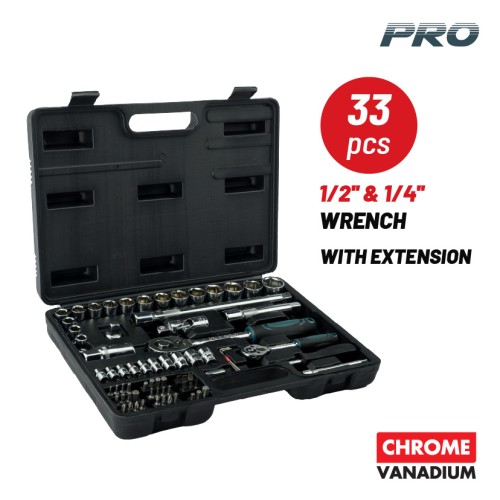 Bormann Σετ Καρυδάκια 1/2 BHT5150 73τμχ