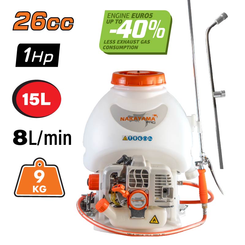 Nakayama Ψεκαστήρας Πλάτης Δίχρονος NS2640 Pro (038153)