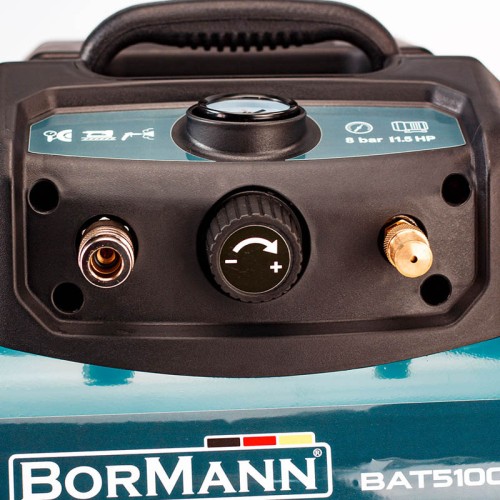 Bormann Αεροσυμπιεστής Oiless BAT5100 Pro (035541)
