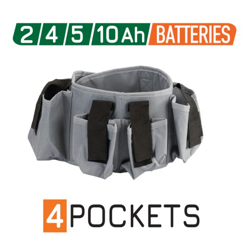 Nakayama Θήκη Μέσης EC1604 (071716) 2 Μπαταριών 