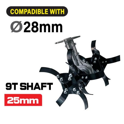 Nakayama Εξάρτημα Φρέζας για Θαμνοκοπτικό PB1000