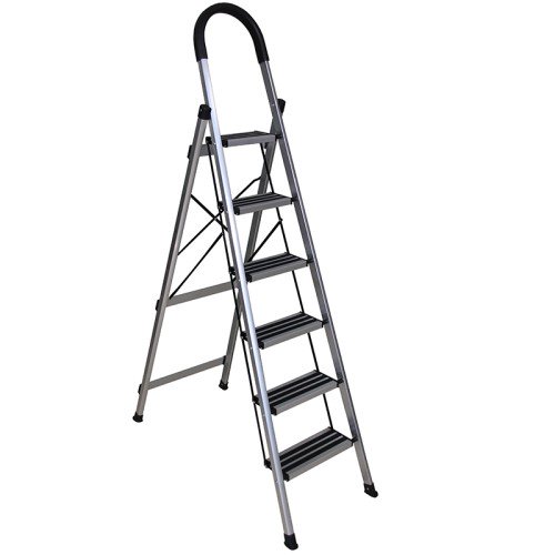 Bormann Σκάλα Αλουμινίου BHL7036 (069980) 5+1 Pro