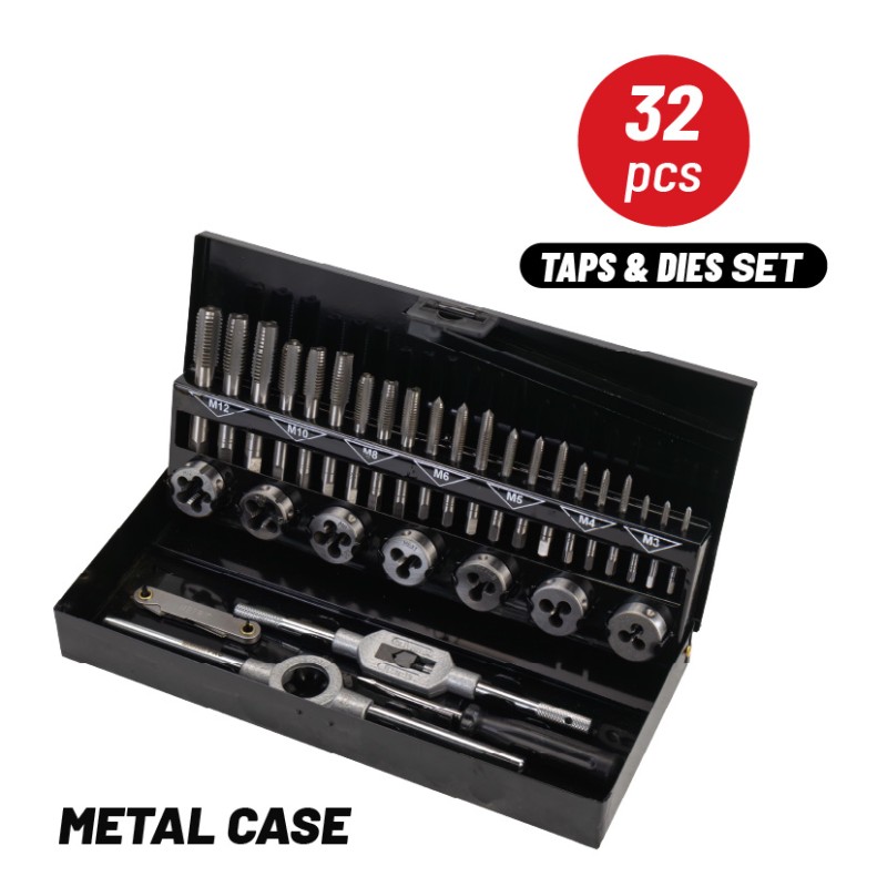 BORMANN Pro BORMANN Pro BHT7828 Σετ Κολαούζα & Φιλιέρες με Μανέλα,32τμχ σε Βαλίτσα Μεταλλική