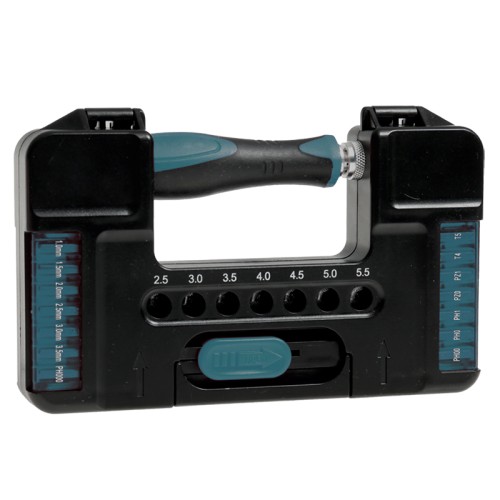 BORMANN Pro BORMANN Pro BHT1260 Σετ Κατσαβίδι Ακριβείας και Μύτες 37τμχ