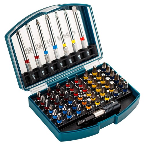 BORMANN Pro BORMANN Pro BHT1610 Σετ Μύτες & Αντάπτορας,ΑτσάλιS2, 56τεμ