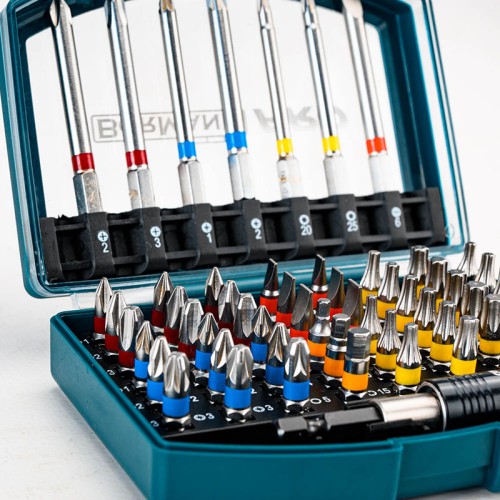 BORMANN Pro BORMANN Pro BHT1610 Σετ Μύτες & Αντάπτορας,ΑτσάλιS2, 56τεμ