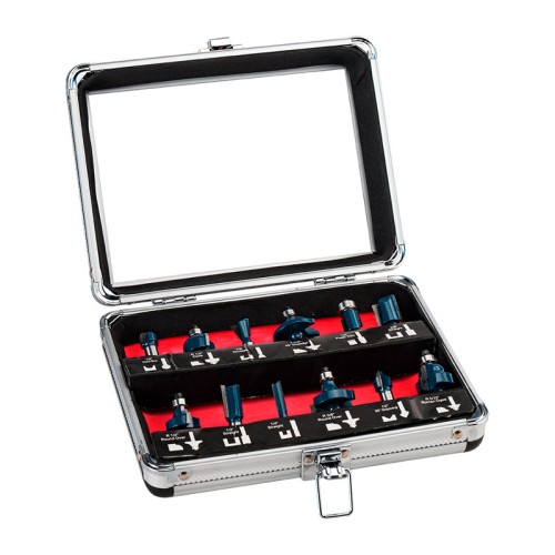 BORMANN Pro BORMANN Pro BHT1620 Σετ Φρέζες Ρούτερ 8mm,12τεμ