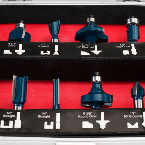 BORMANN Pro BORMANN Pro BHT1620 Σετ Φρέζες Ρούτερ 8mm,12τεμ