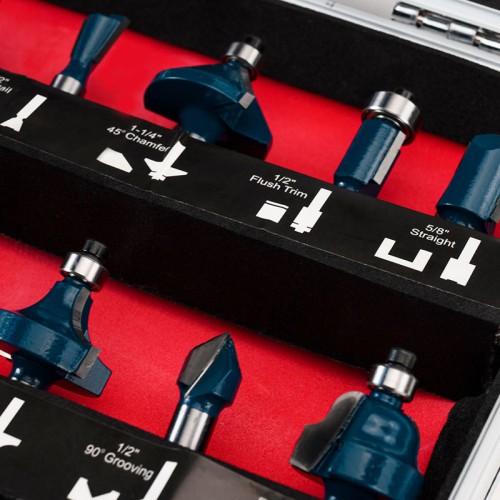 BORMANN Pro BORMANN Pro BHT1620 Σετ Φρέζες Ρούτερ 8mm,12τεμ