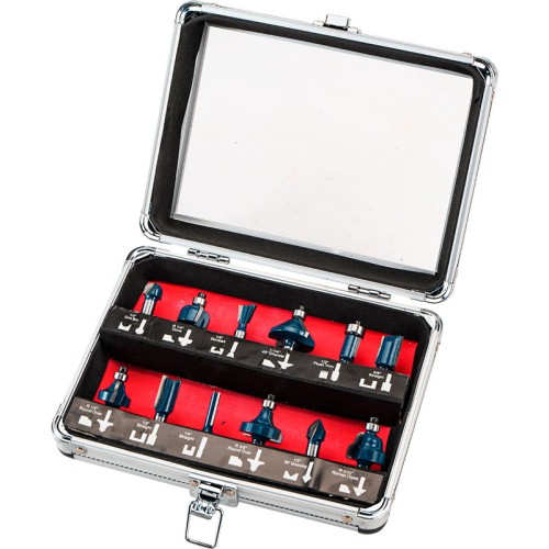 BORMANN Pro BORMANN Pro BHT1620 Σετ Φρέζες Ρούτερ 8mm,12τεμ