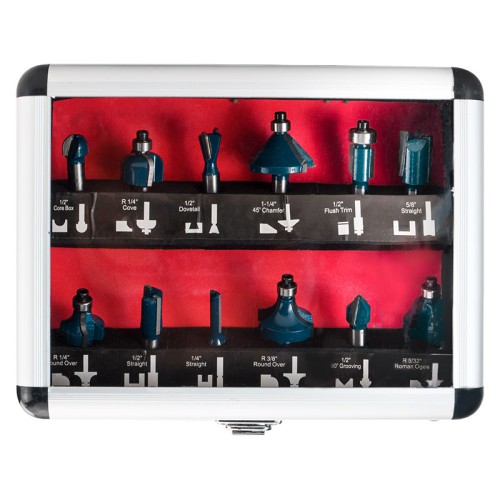 BORMANN Pro BORMANN Pro BHT1620 Σετ Φρέζες Ρούτερ 8mm,12τεμ