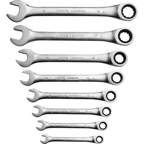 BORMANN Pro BORMANN Pro BHT1668 Σετ 8τεμ Γερμανοπολύγωνα Καστάνιας,8,10,12-15,17,19mm,Crv