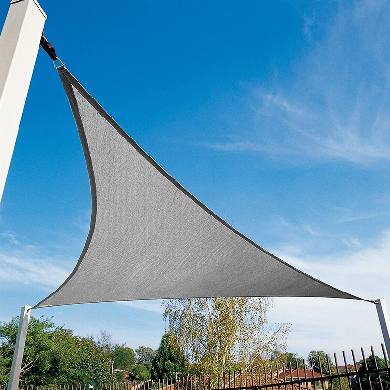 Bormann BORMANN BPN1005 Αντηλιακή Τριγωνική Τέντα Σκίαστρο 3,6*3,6*3,6 , Γκρι, 140gsm