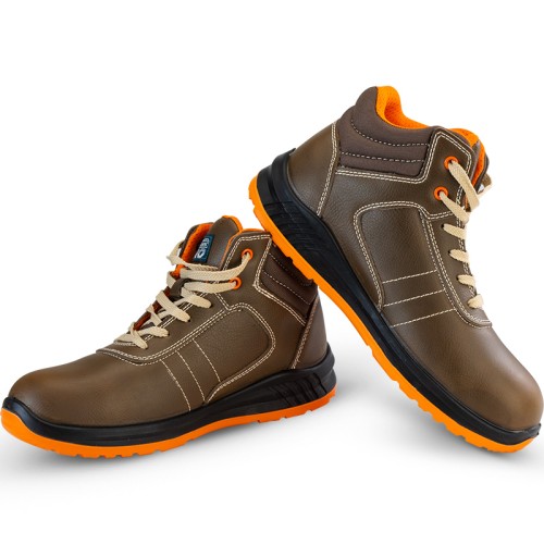 BORMANN Pro BORMANN Pro BPP8154 Μποτάκι Εργασίας O1, Δέρμα Nubuck, Dover No.44