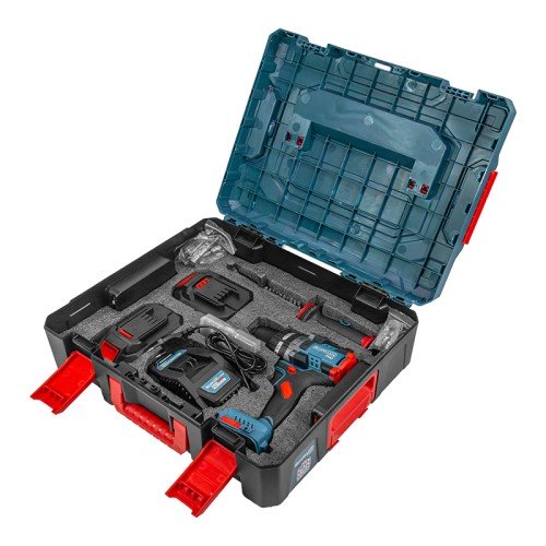 BORMANN Pro BORMANN Pro BBP5461X44CA Δραπανοκατσάβιδο Κρουστικό, Compact, Brushless Mπαταρίας 20V,Li-Ion,2x4.0Ah