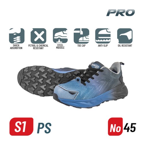 BORMANN Pro BORMANN Pro BPP8175 Παπούτσι Ασφαλείας S1PS ATLANTIC No 45