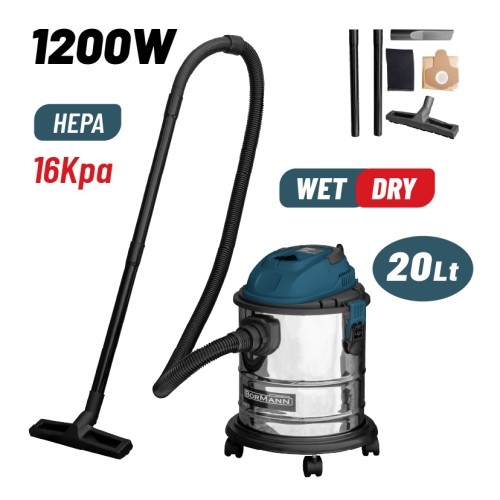 Bormann Ηλεκτρική Σκούπα Υγρών/Στερεών BVC2610 Lite