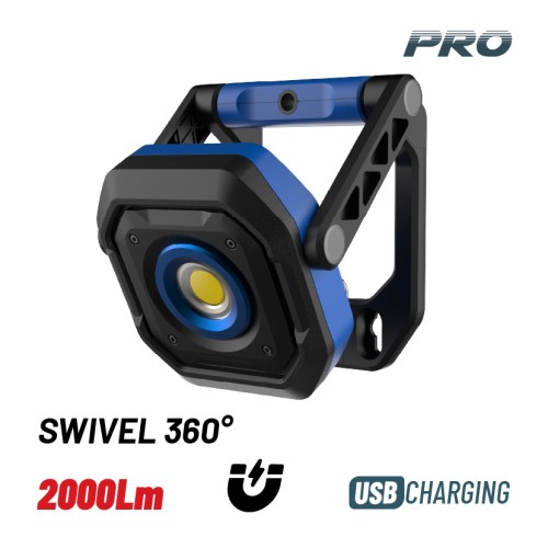 Bormann Προβολέας Εργασίας LED Επαναφορτιζόμενος BPR6090 (072362) Pro