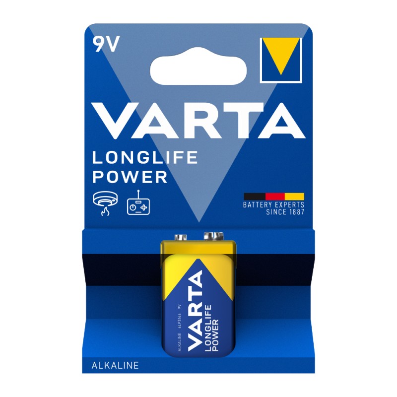 Varta VARTA 4922 AΛΚΑΛΙΚΗ LONGLIFE POWER 9V