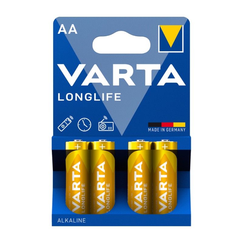 Varta VARTA 4106 συσκ. 4 AΛΚΑΛΙΚΗ LONGLIFE AA