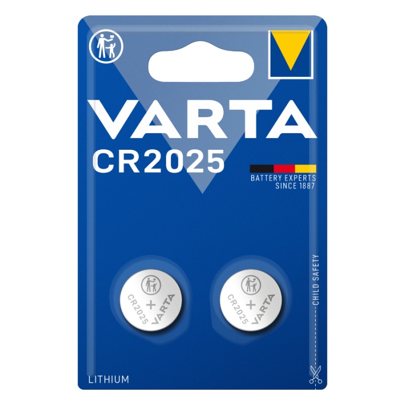 Varta VARTA CR2025 συσκ.2 ΛΙΘΙΟΥ