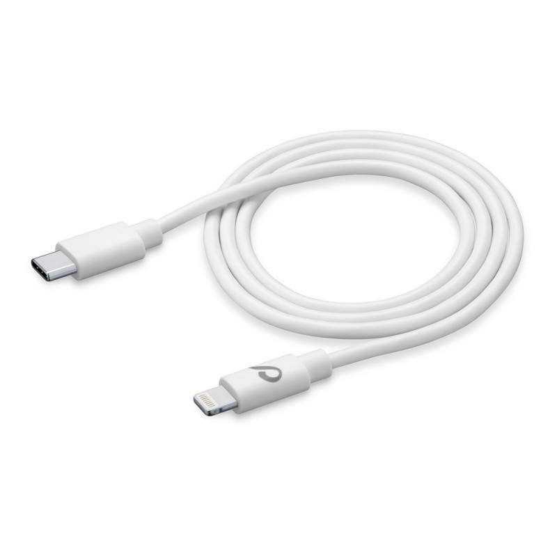 Cellular Line  CELLULAR LINE 347849 USB Καλώδιο Συγχρονισμού και Φόρτισης Apple (1m) Λευκό