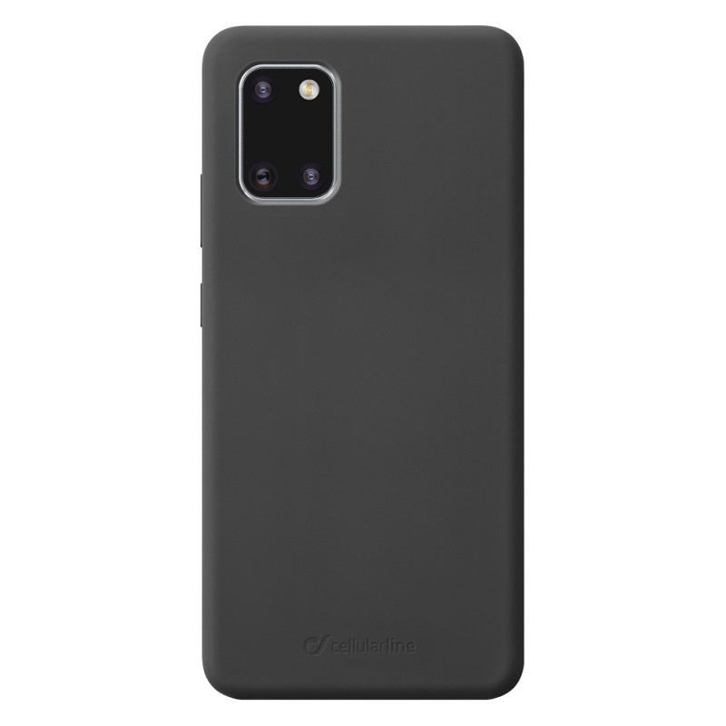 Cellular Line  CELLULAR LINE 372919 Sensation Θήκη Κινητού Σιλικόνης Back Cover για Samsung Galaxy A91 Μαύρη