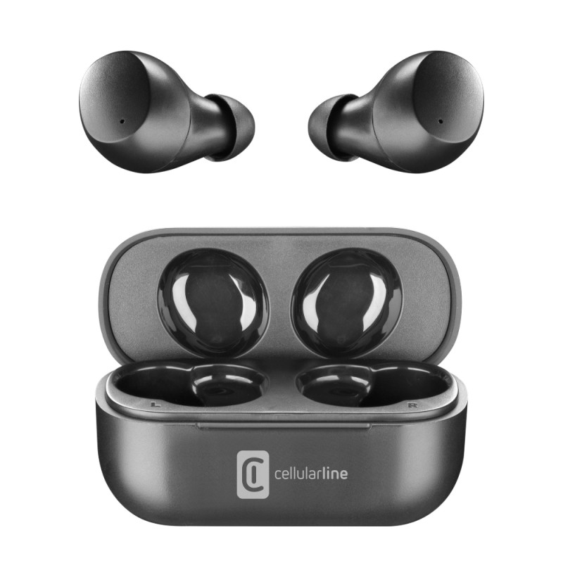 Cellular Line  CELLULAR LINE 425844 Wink Bluetooth Ακουστικά TWS με Θήκη Φόρτισης Μαύρα
