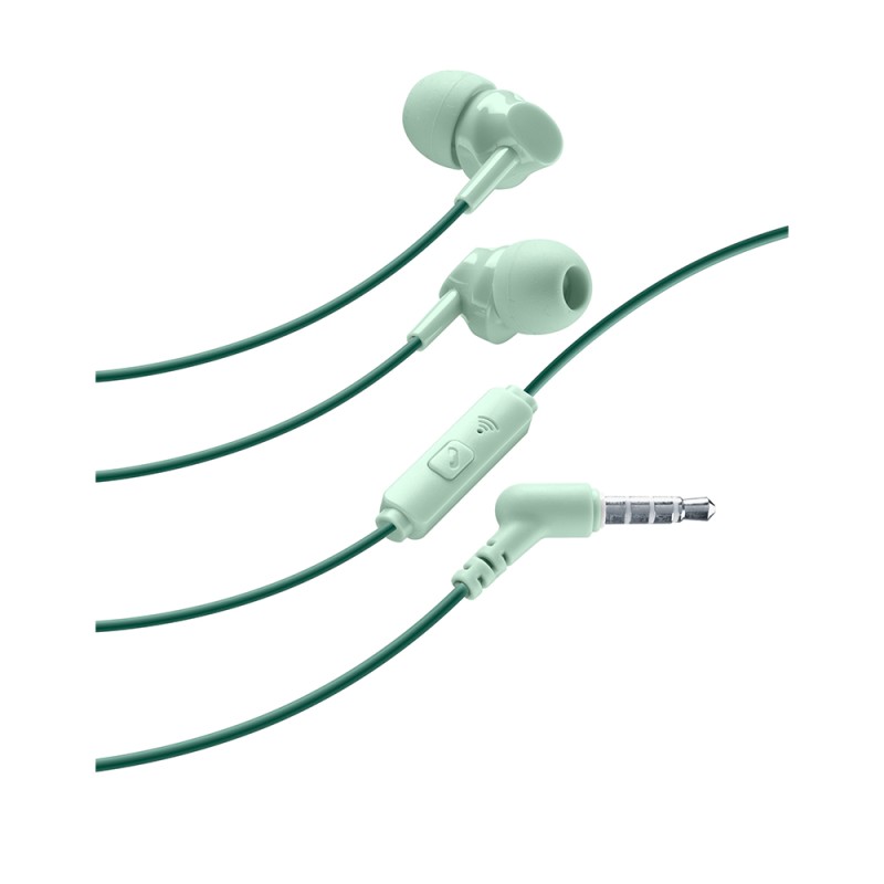 Cellular Line  CELLULAR LINE Handsfree Ακουστικά Style Color με βύσμα 3,5mm Πράσινα
