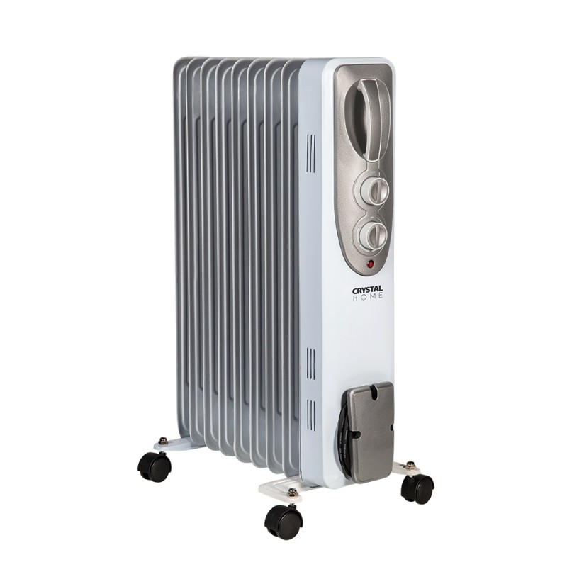 Crystal Home CRYSTAL HOME Καλοριφέρ Λαδιού με 9 φέτες 2000W