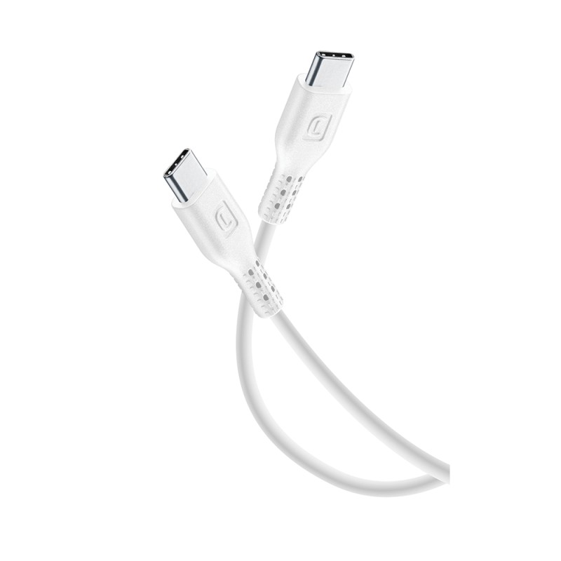 Cellular Line  CELLULAR LINE 270420 USB Καλώδιο Συγχρονισμού και Φόρτισης Type-C (1,2m) Λευκό