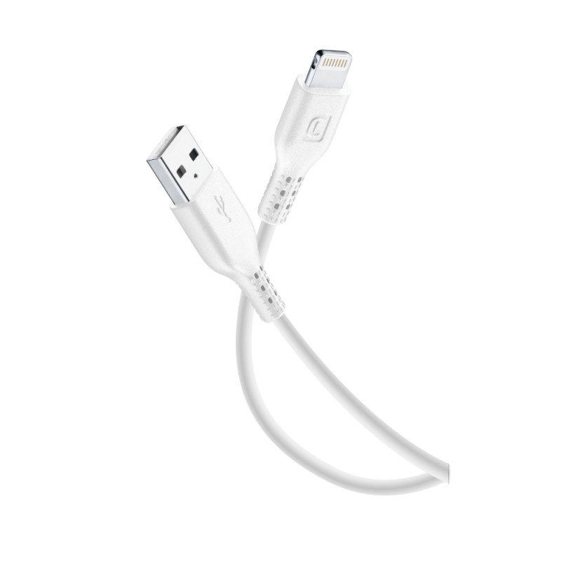 Cellular Line  CELLULAR LINE 259593 USB Καλώδιο Συγχρονισμού και Φόρτισης Lightning για Apple (3m) Λευκό