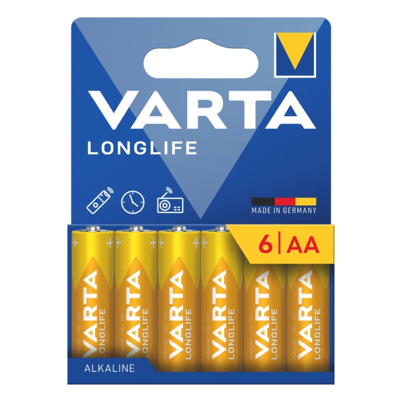Varta VARTA 4106 συσκ.6 Αλκαλική Longlife AA
