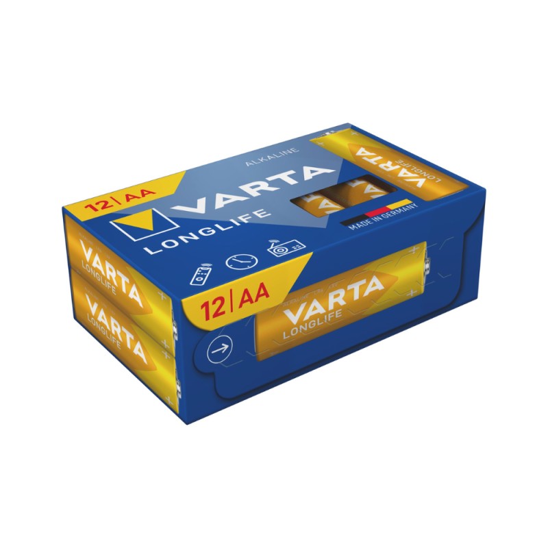 Varta VARTA 4106 συσκ. 12 ΑΛΚΑΛΙΚΗ LONGLIFE AA