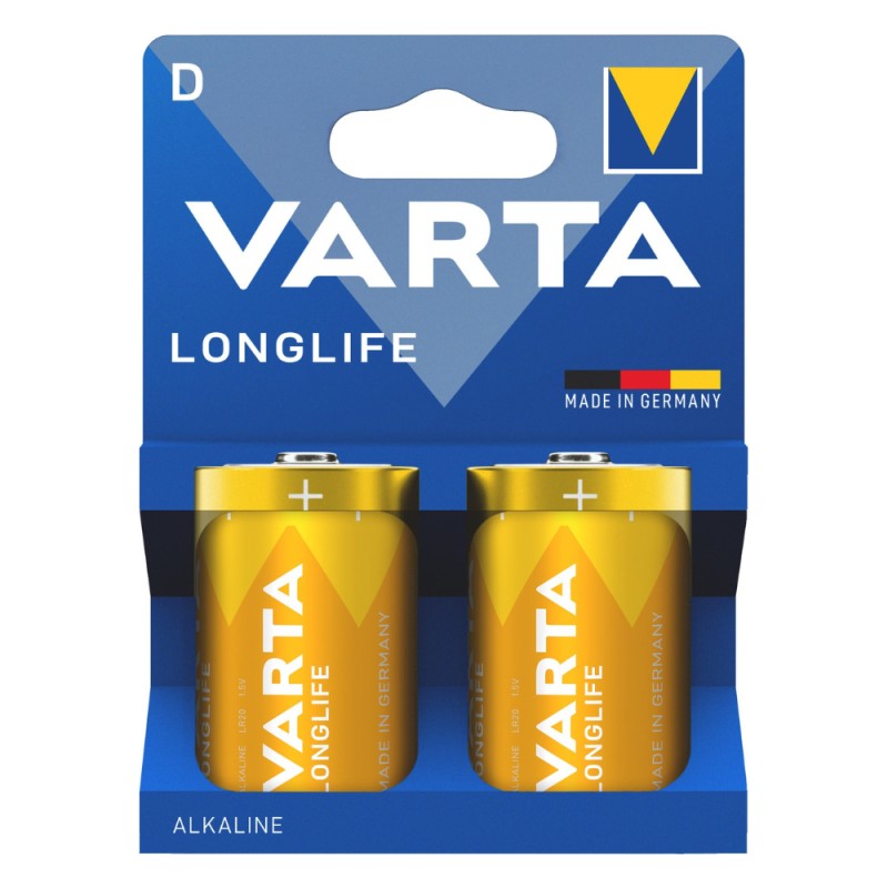 Varta VARTA 4114 συσκ. 2 ΑΛΚΑΛΙΚΗ LONGLIFE D