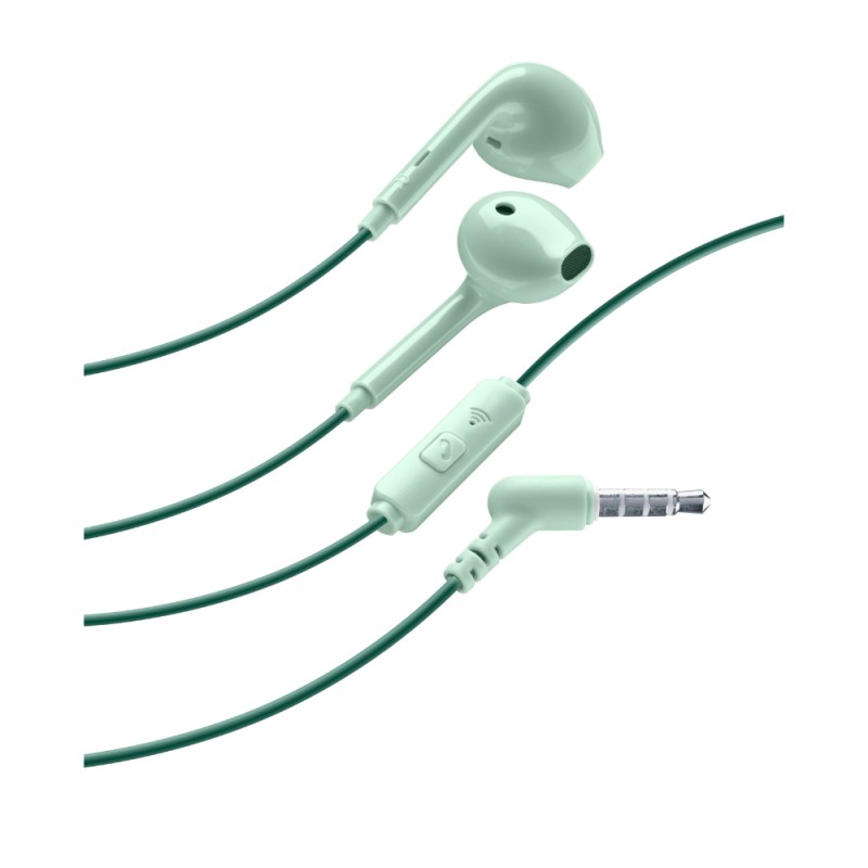 Cellular Line  CELLULAR LINE Ακουστικά Style Color με βύσμα 3,5mm Πράσινα