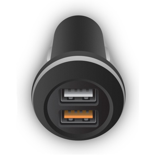 Crystal Audio Φορτιστής Αυτοκινήτου QC2-3/QC3.0