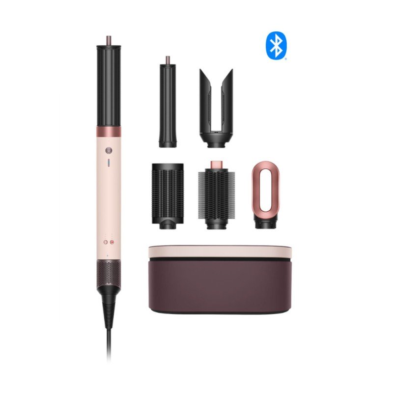 Dyson Ηλεκτρική Βούρτσα HS09 Airwrap Co-anda2x Straight+Wavy Ceramic Pink/Rose Gold (598757-01)