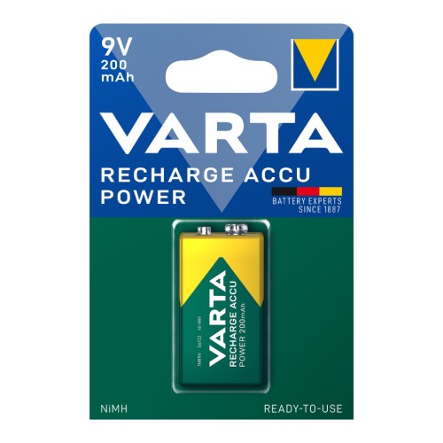 Varta VARTA ΕΠΑΝΑΦΟΡΤΙΖΟΜΕΝΗ 9V 200mAh