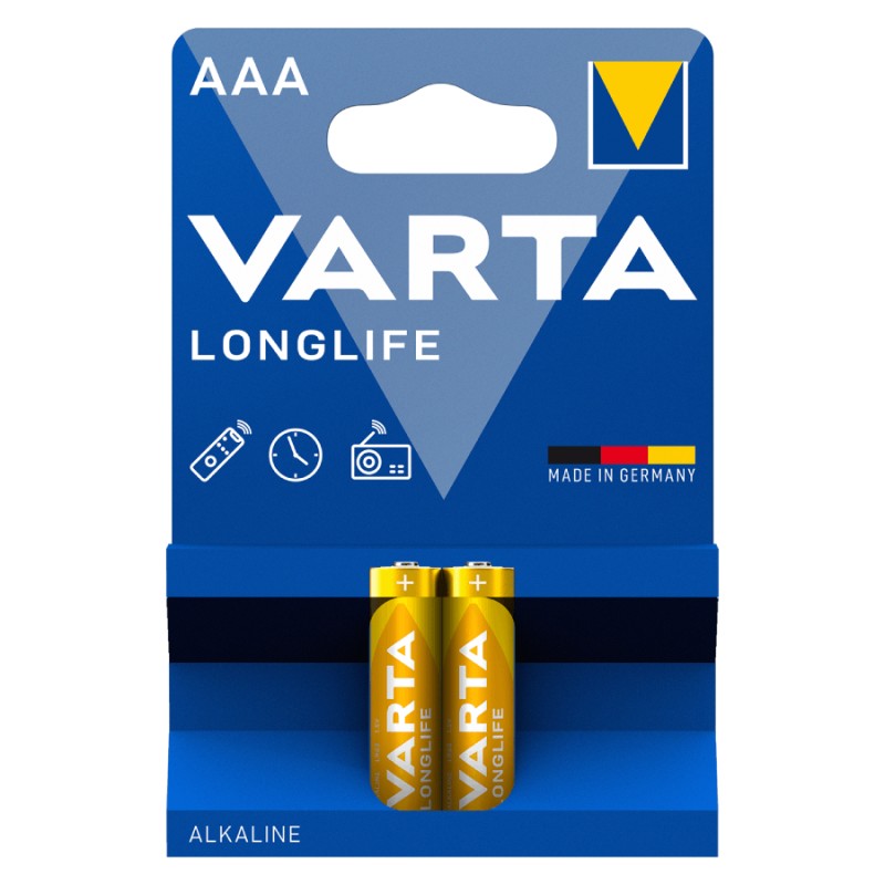 Varta VARTA 4103 συσκ. 2 AΛΚΑΛΙΚΗ LONGLIFE AAA