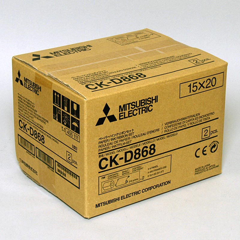 Mitsubishi MITSUBISHI 485085 CK-D868 Photo Paper + Ink