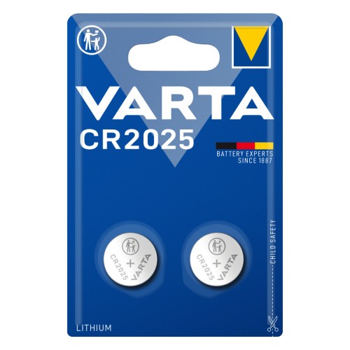 Varta VARTA CR2025 συσκ.2 ΛΙΘΙΟΥ