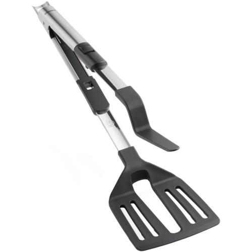 Leifheit LEIFHEIT 3089 BBQ Λαβή και Σπάτουλα Σερβιρίσματος Τρυπητή (2σε1)
