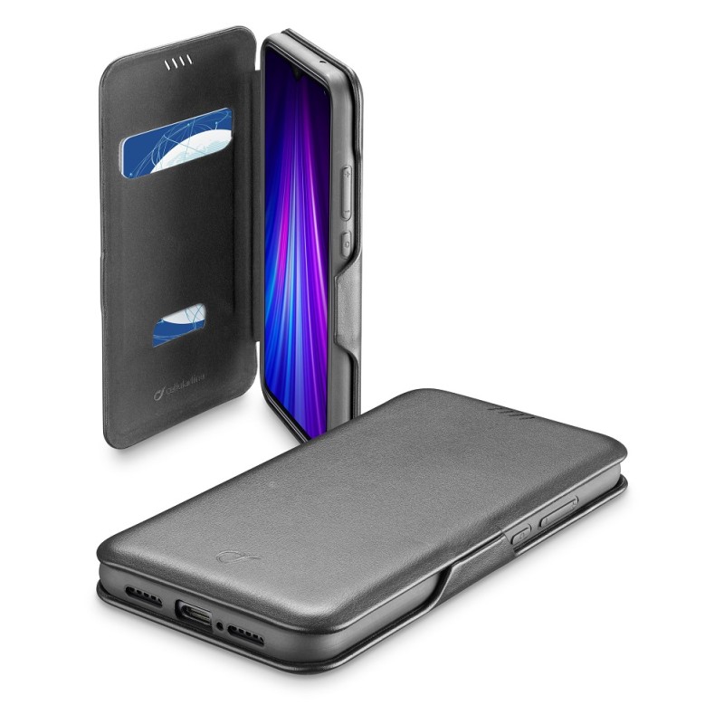 Cellular Line  CELLULAR LINE 366567 Θήκη Κινητού Book για Xiaomi Redmi Note 8 Pro Μαύρη