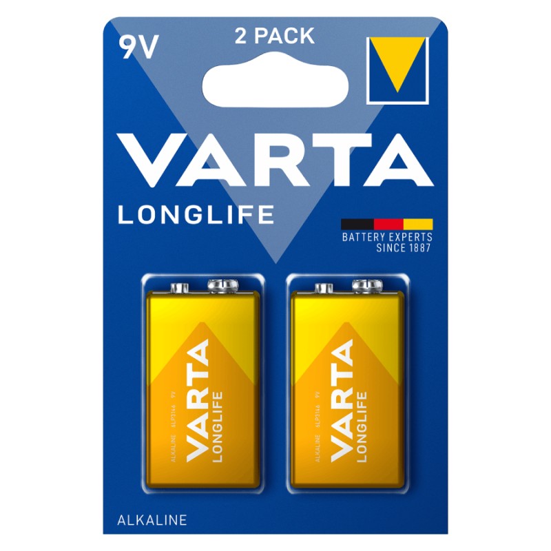 Varta VARTA 4122101412 Longlife 2 x 9V
