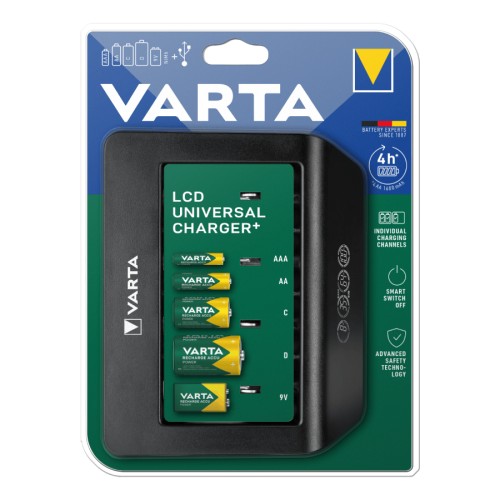 Varta VARTA 57688101401 LCD Universal Charger Empty