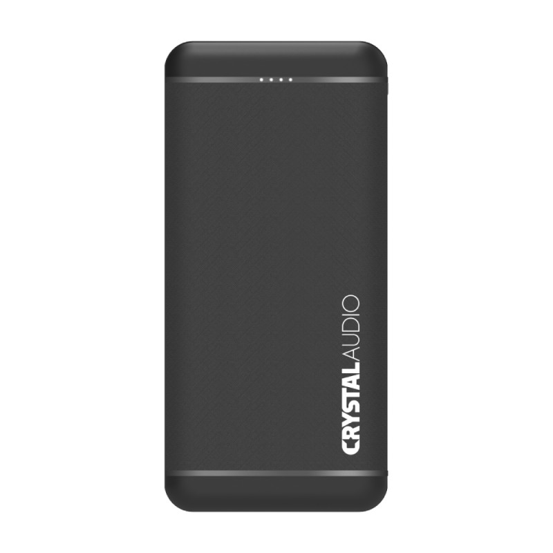 Crystal Audio CRYSTAL AUDIO PBK3K POWER BANK 10K mAh DUAL BLACK
