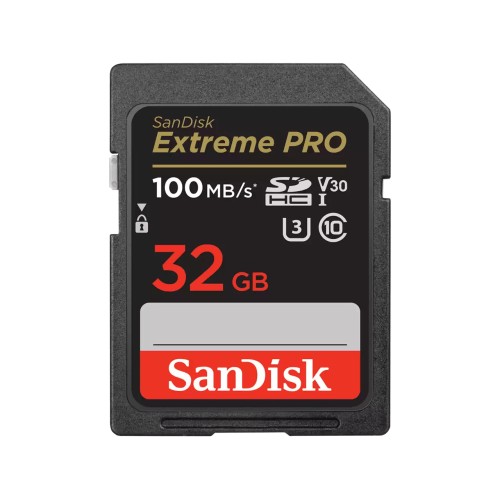 Sandisk SanDisk Extreme PRO 32GB SDHC UHS-I + 2 years RescuePRO Deluxe